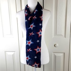 NWT Patriotic scarf